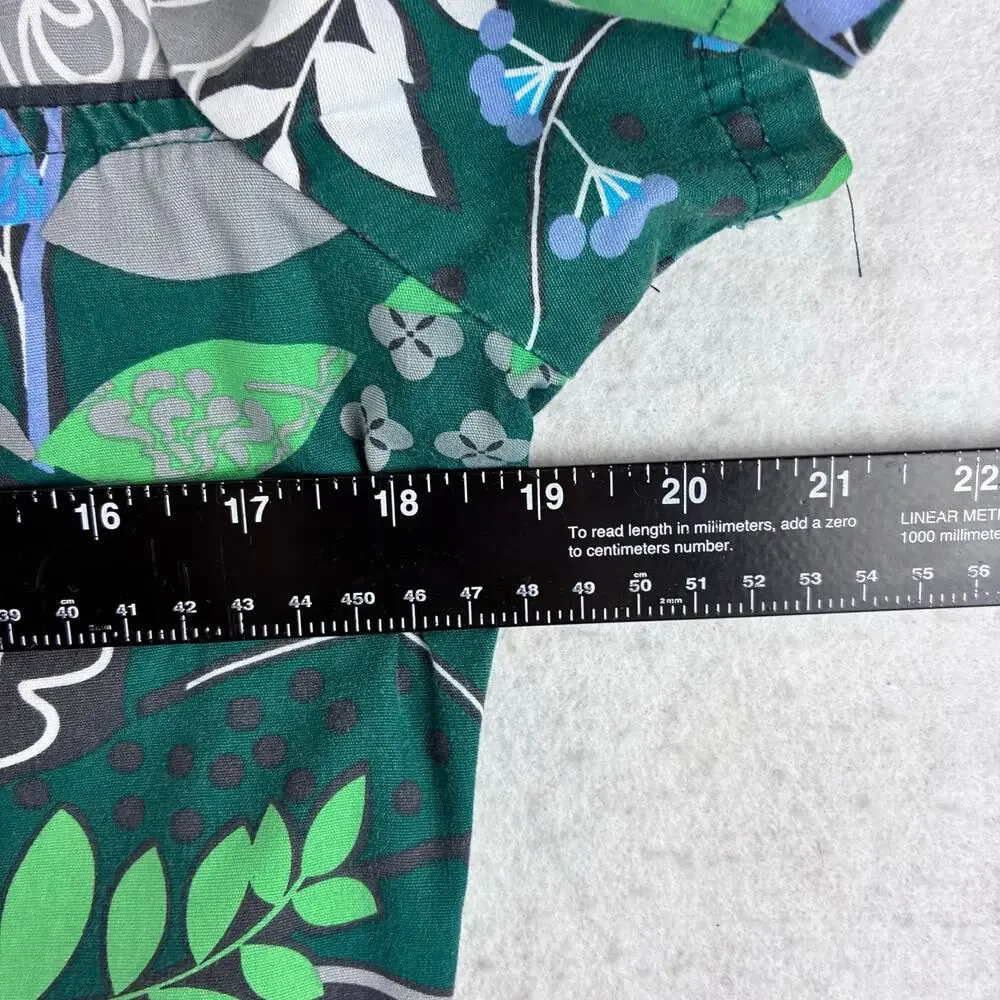 Butter Soft V Neck Tee Women's S Nurse Scrub Floral Medical Office Comfort